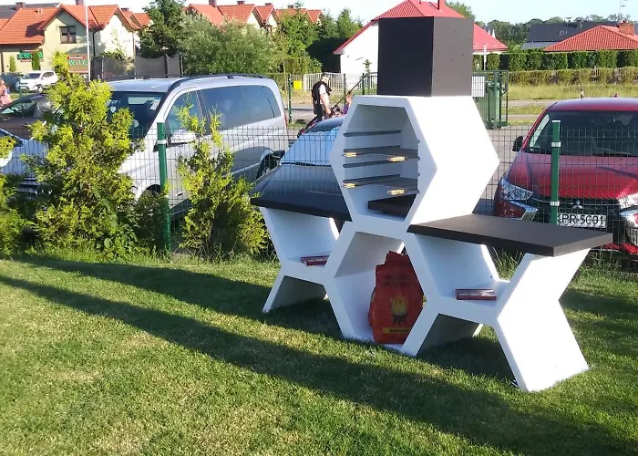 Semesterbostad Bursztynowe Nadmorska 71a Sarbinowo